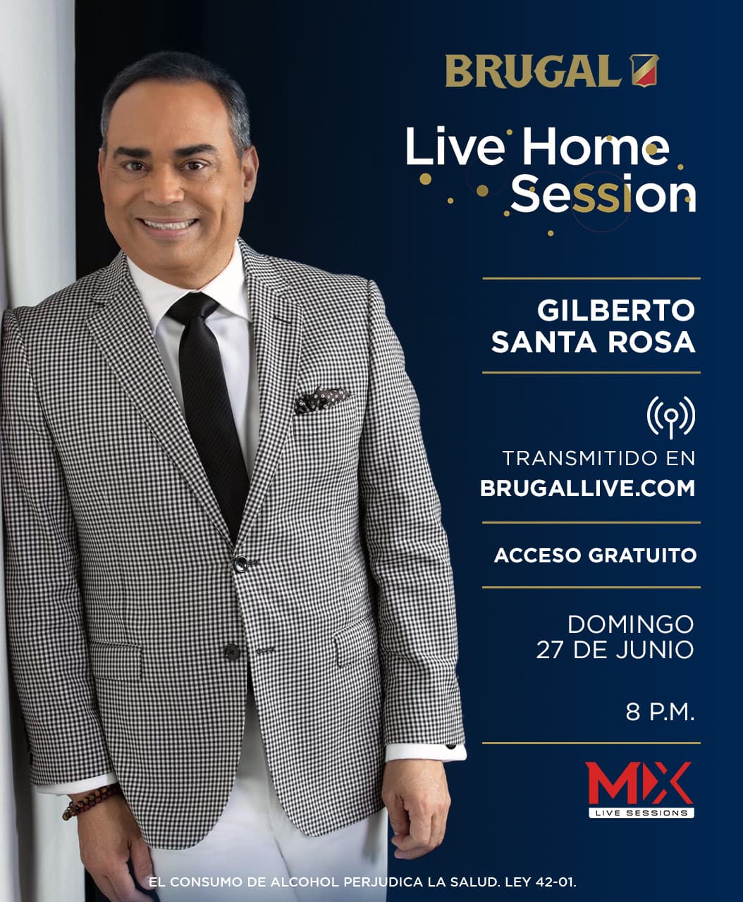 Gilberto Santa Rosa - Brugal Live Sessions